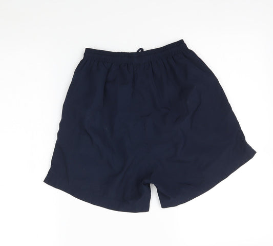 gymphlex Mens Blue Sweat Shorts Size 28 - swim