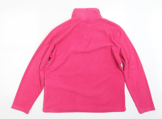 Hi Gear Womens Pink Pullover Sweatshirt Size 14