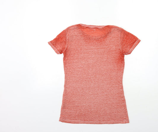 Gap Womens Red Basic T-Shirt Size XS