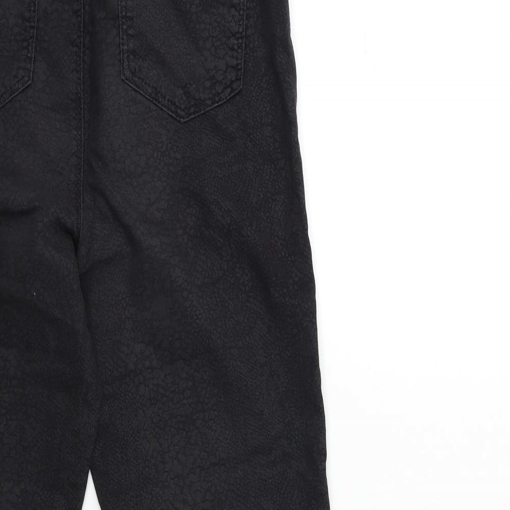 Papaya Womens Black Denim Jegging Jeans Size 8 L26 in