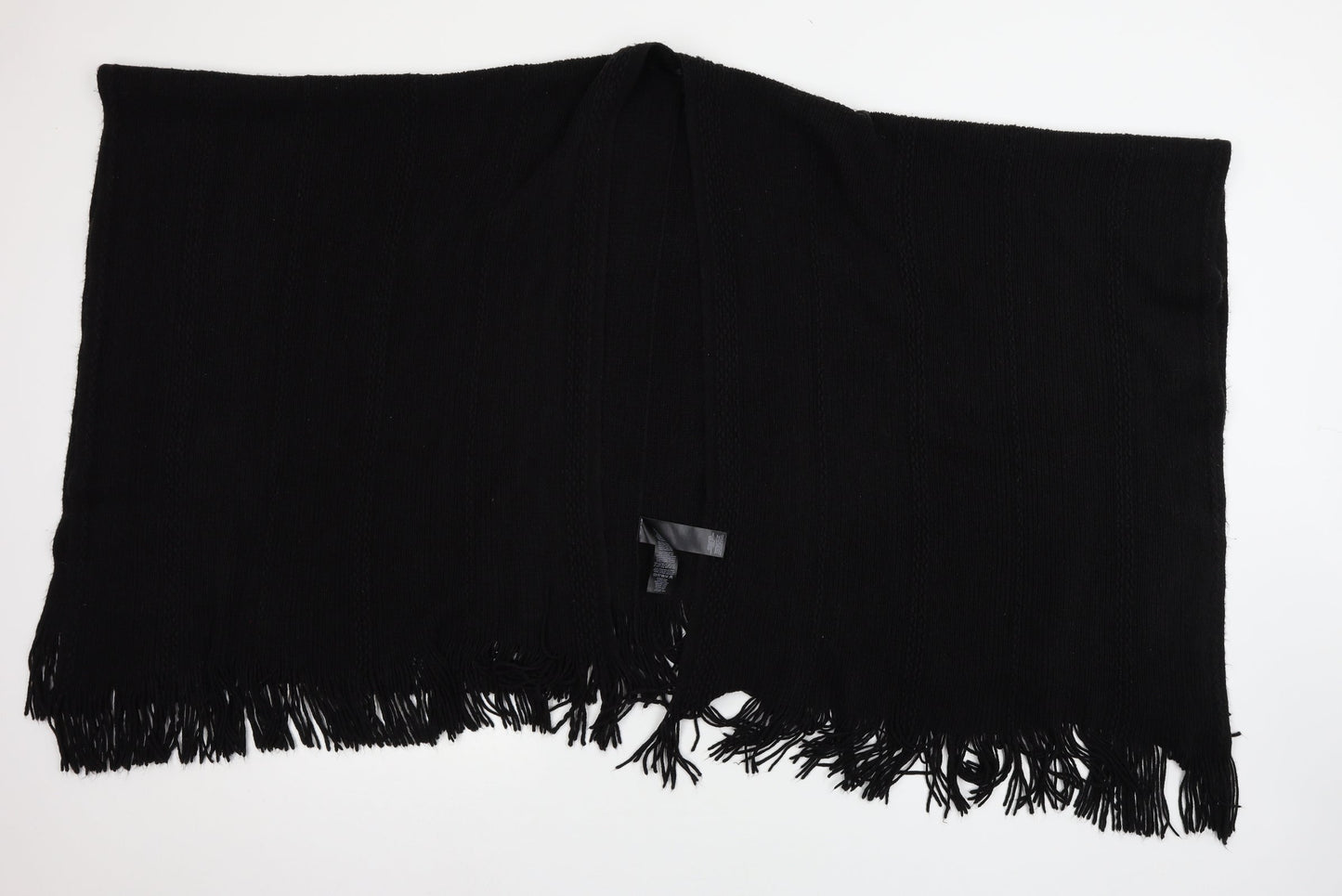 Debenhams Womens Black Knit Shawl/Wrap