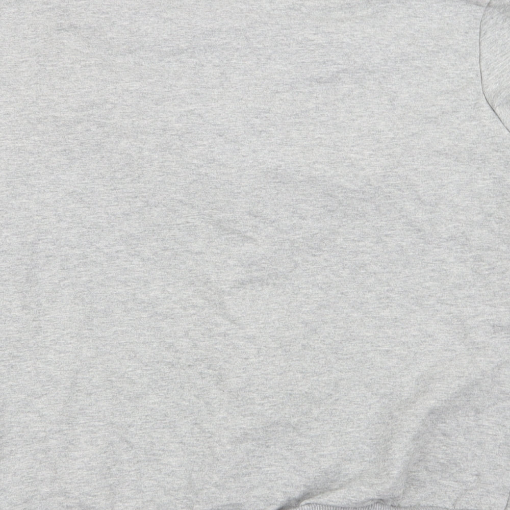 clothing credere Mens Grey Full Zip Jumper Size M
