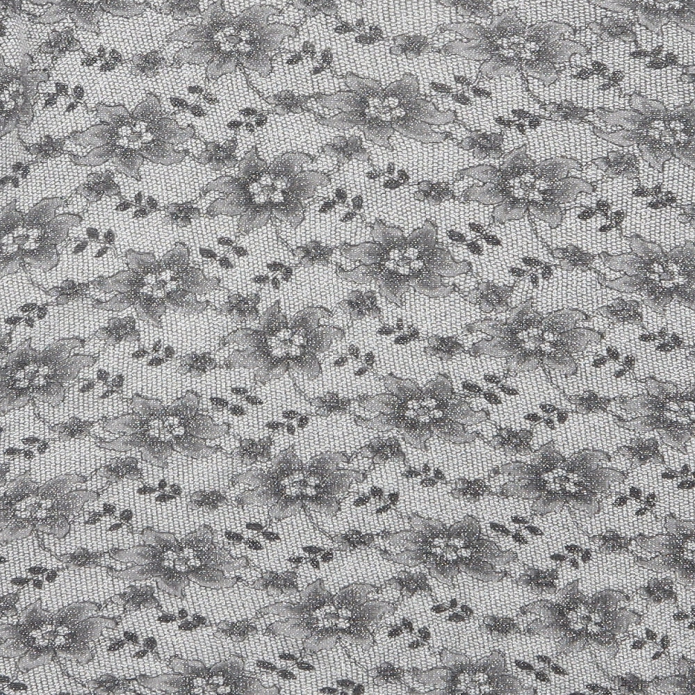Bonmarché Womens Grey Floral Pullover Jumper Size M