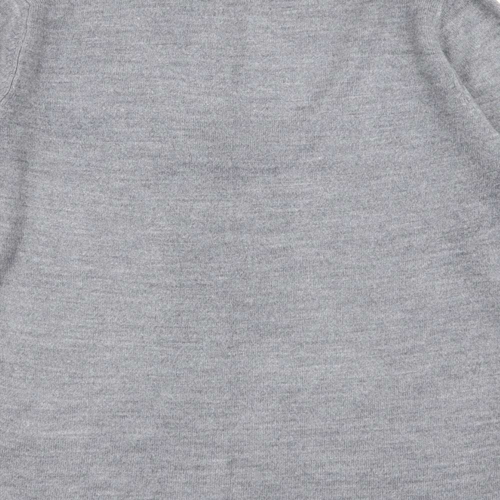 Per Una Womens Grey Pullover Jumper Size 12