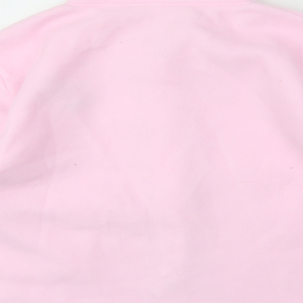 Preworn Womens Pink Pullover Jumper Size L