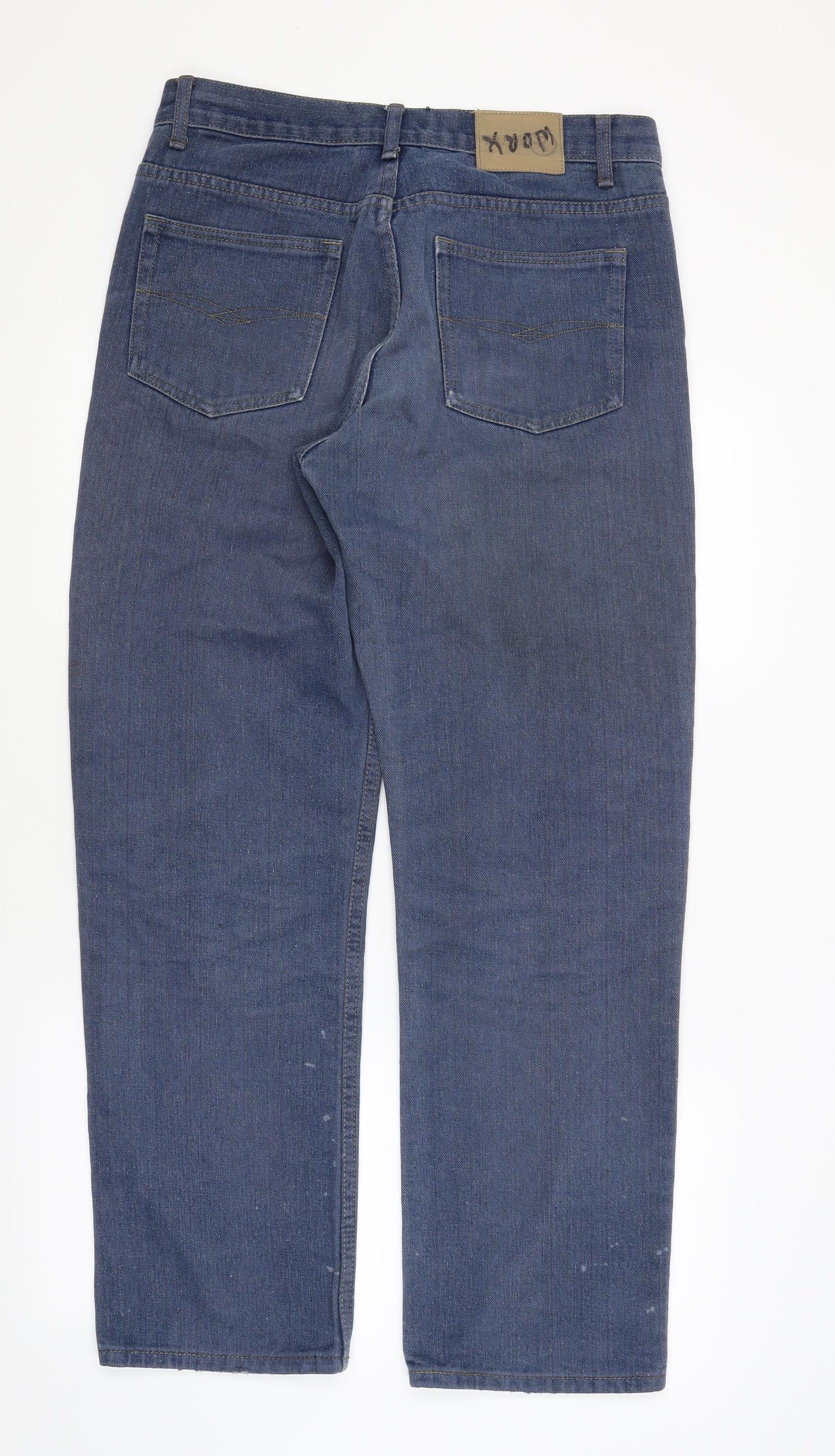 Refined Mens Blue   Straight Jeans Size 32 in L30 in