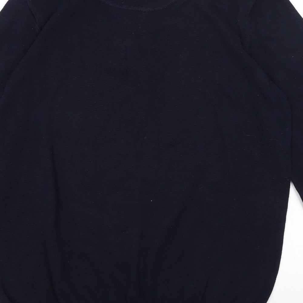Brave Soul Mens Blue Pullover Jumper Size L