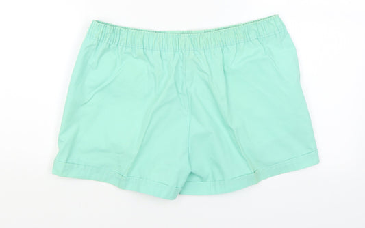 Amiga Womens Blue Chino Shorts Size 10