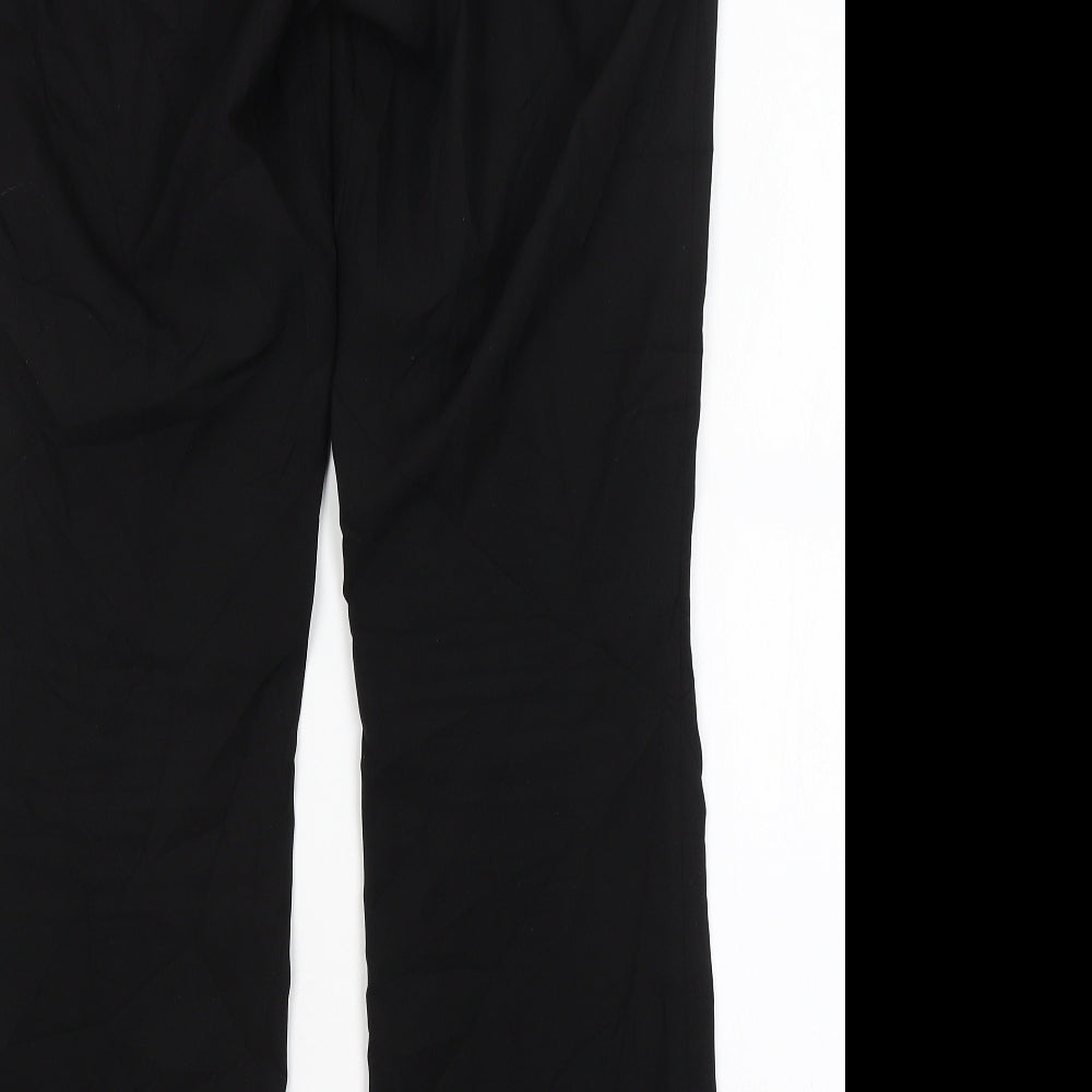 ASOS Womens Black Trousers Size 14 L30 in
