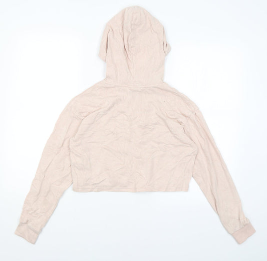 Divided Womens Pink Pullover Hoodie Size XS
