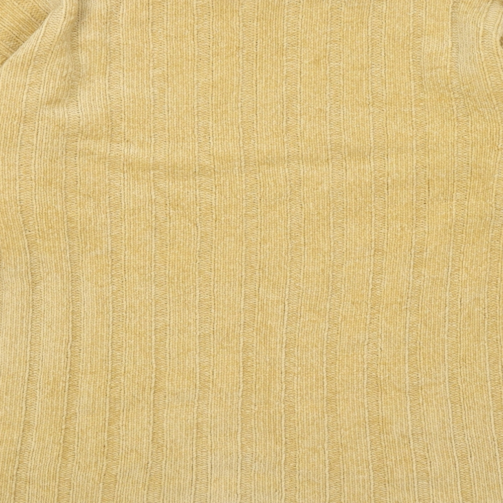 EWM Womens Yellow Pullover Jumper Size S