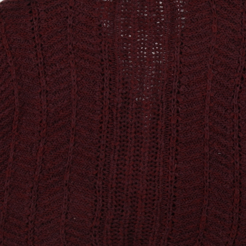 River Island Womens Purple Cardigan Jumper Size 10
