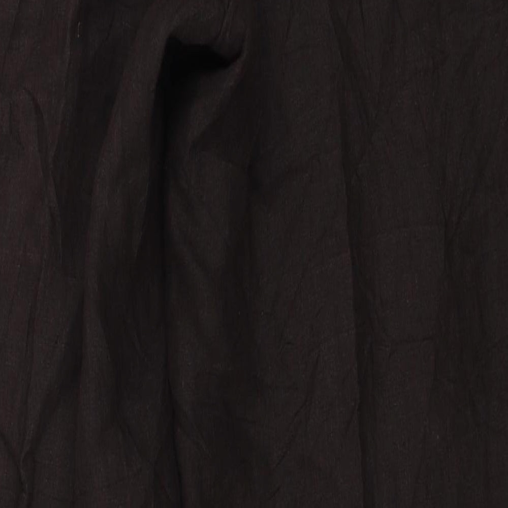 Preworn Womens Brown Trousers Size 34 in L29 in