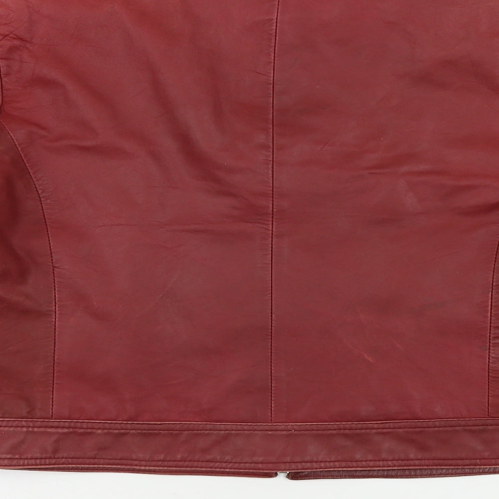 Falmer Womens Red Jacket Coat Size M