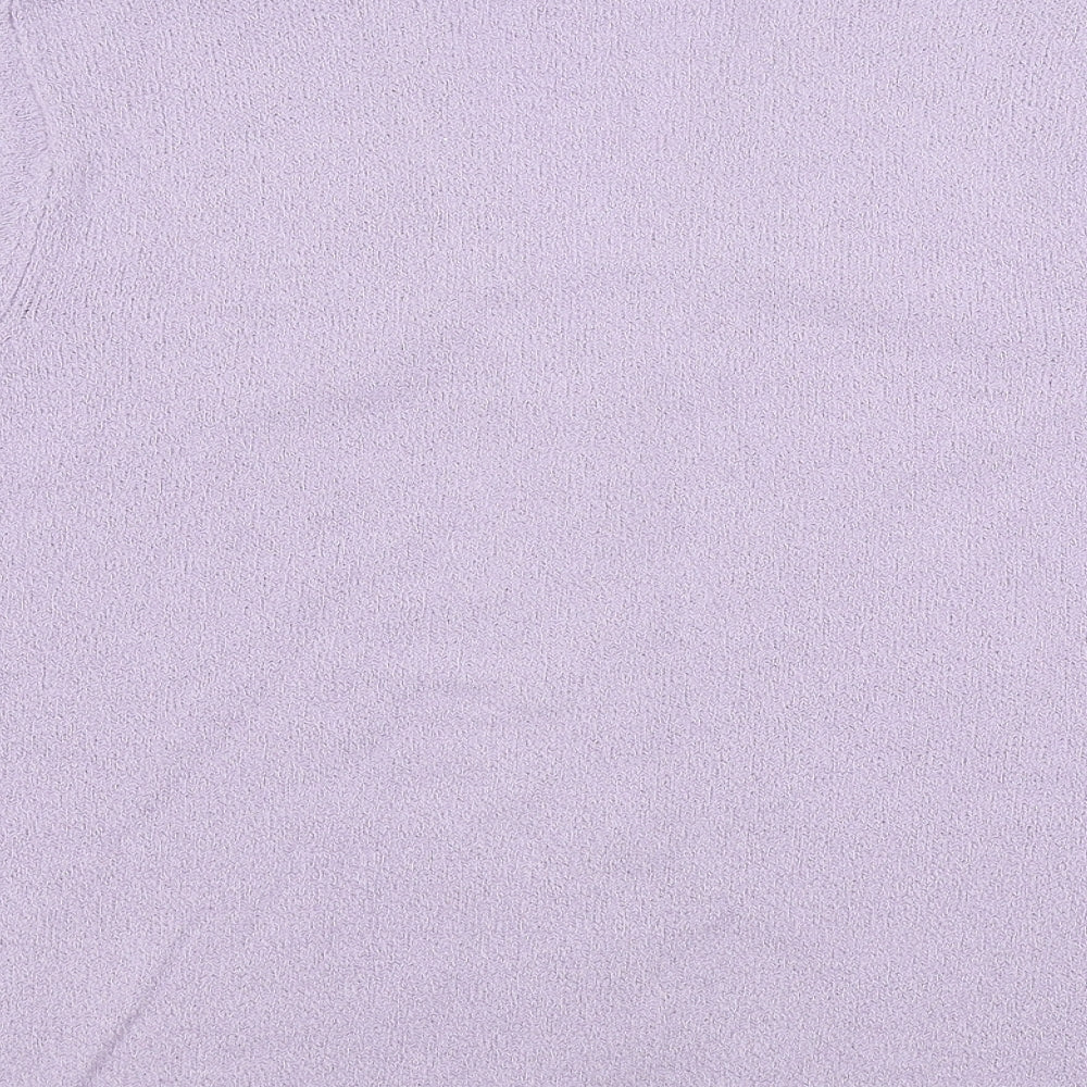 Bonmarché Womens Purple Pullover Jumper Size S