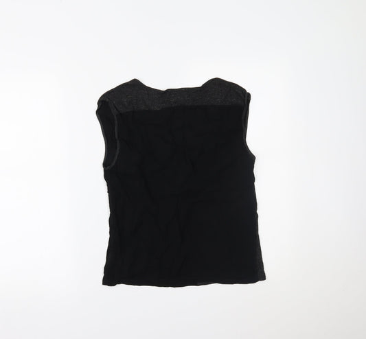 H D Lee 1889 Womens Black Basic Tank Size M