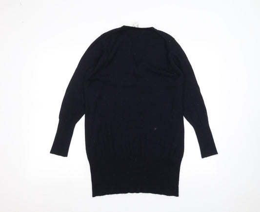 Peter Scott Womens Blue Basic T-Shirt Size 12