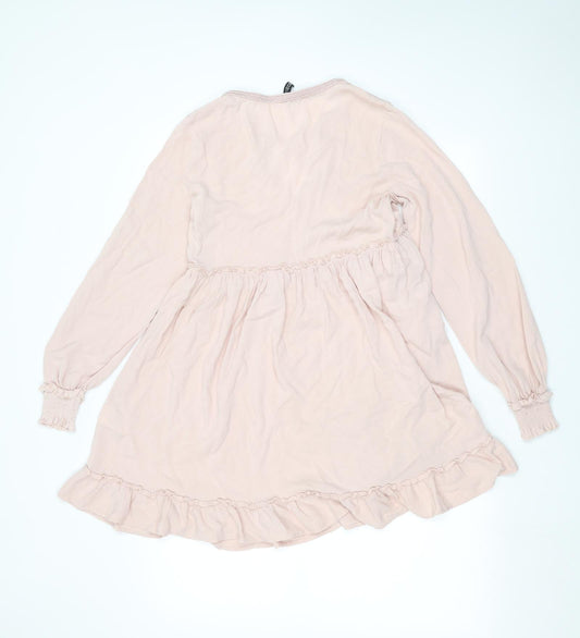 H&M Womens Pink Basic Blouse Size M