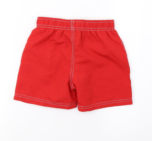 pep&co Boys Red Sweat Shorts Size 5-6 Years
