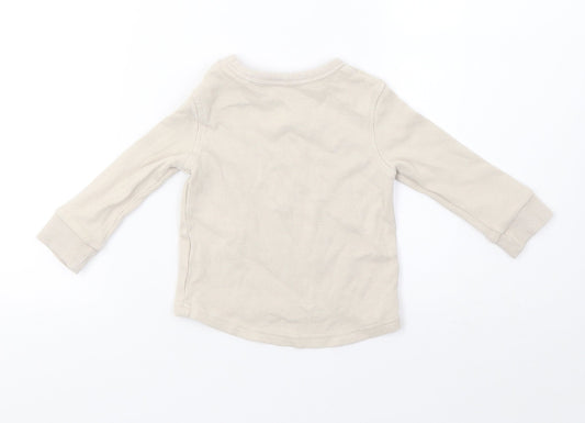 George Baby Beige Pullover Jumper Size 24 Months