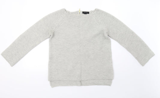 Primark Womens Beige Knit Pullover Sweatshirt Size 10