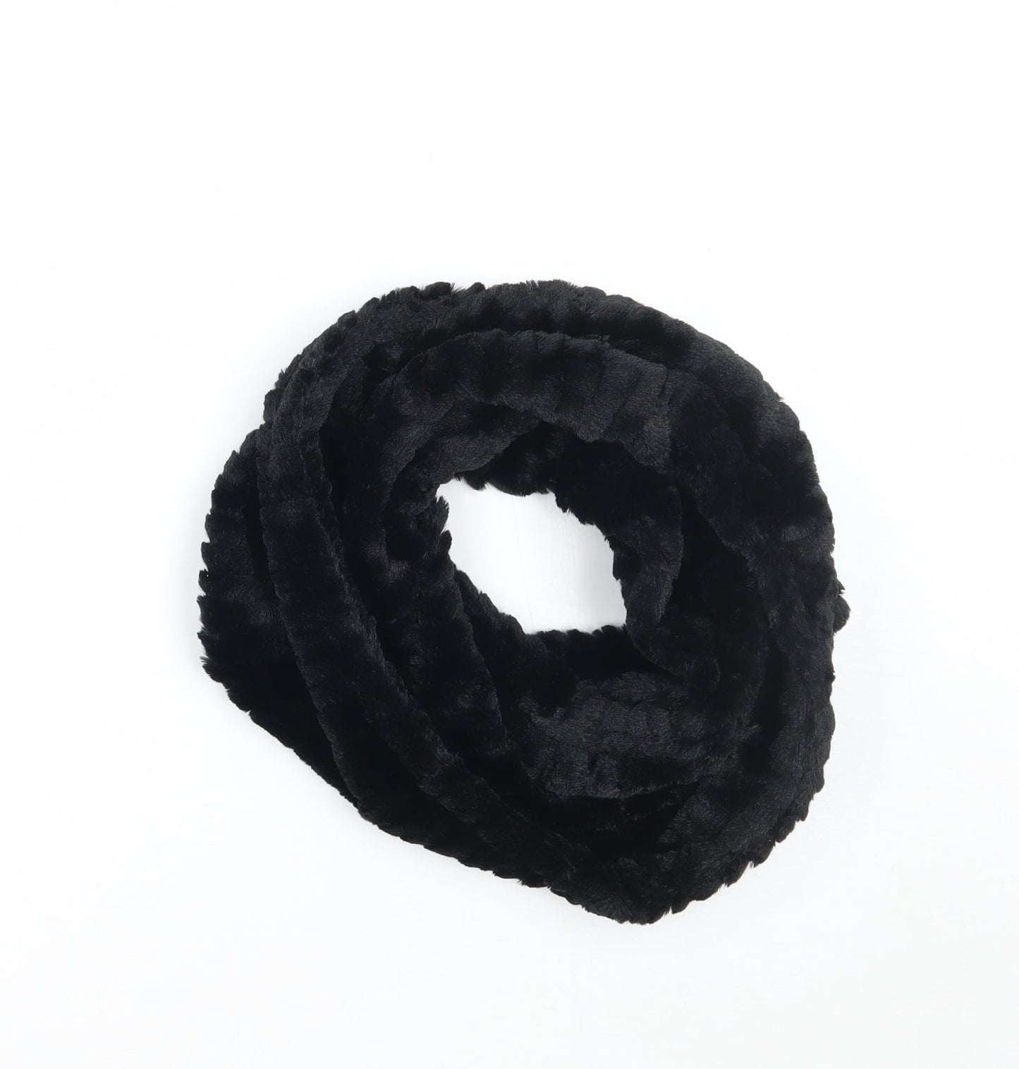 Preworn Womens Black Scarf