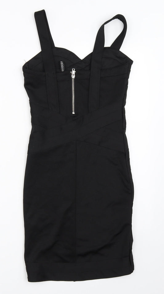 H&M Womens Black Bodycon Size 34