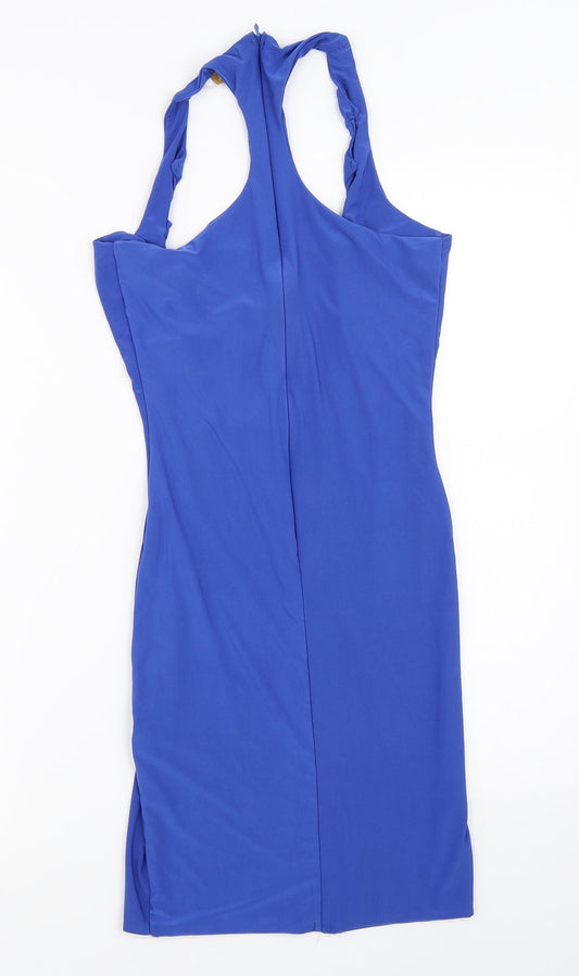 Femme Luxe Womens Blue Bodycon Size 6