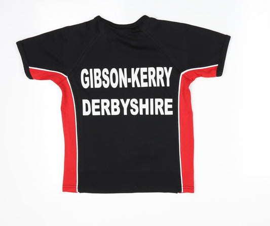 Finden Hales Boys Black Basic T-Shirt Size 9-10 Years - Gibson-Kerry