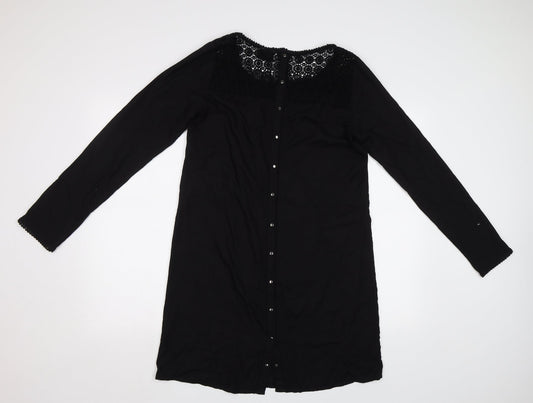 VILA Womens Black A-Line Size S