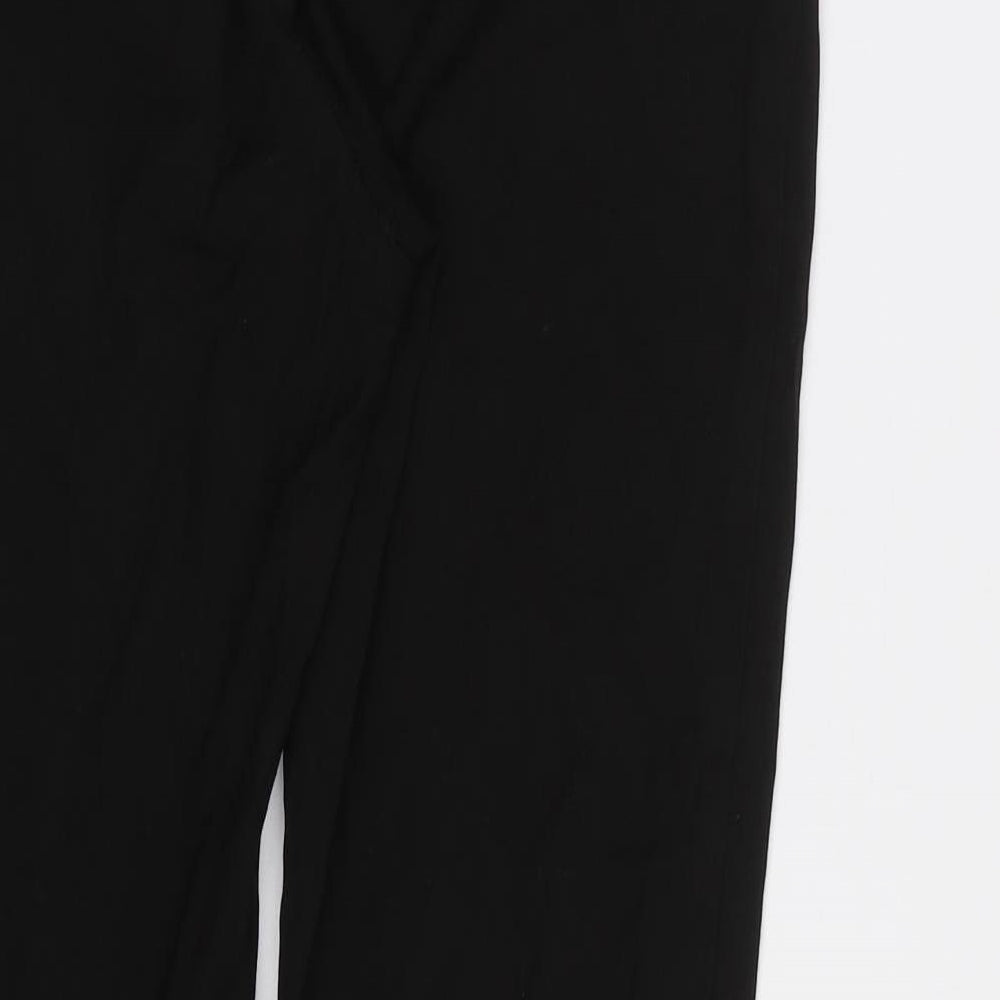 Oasis Womens Black Dress Pants Trousers Size 8 L27 in