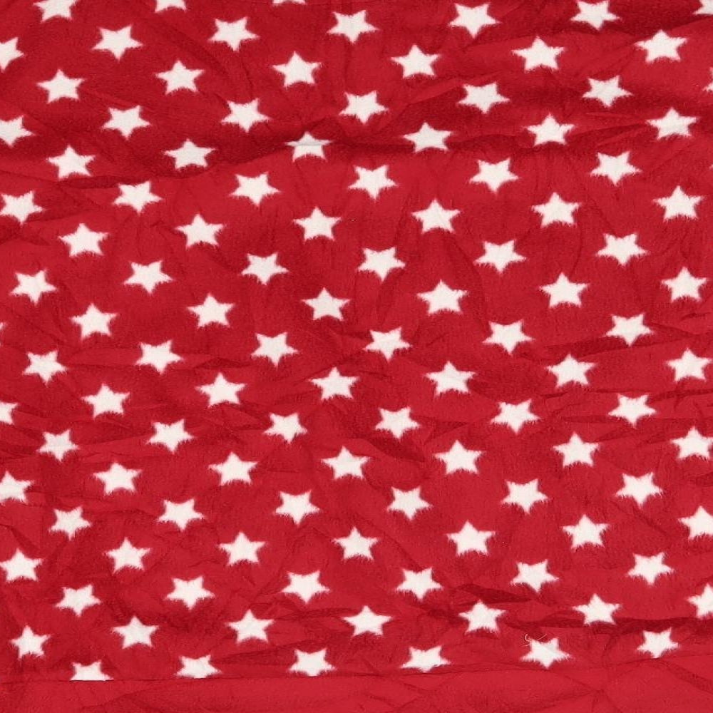 M&S Womens Red Pyjama Top Size 14 - starry