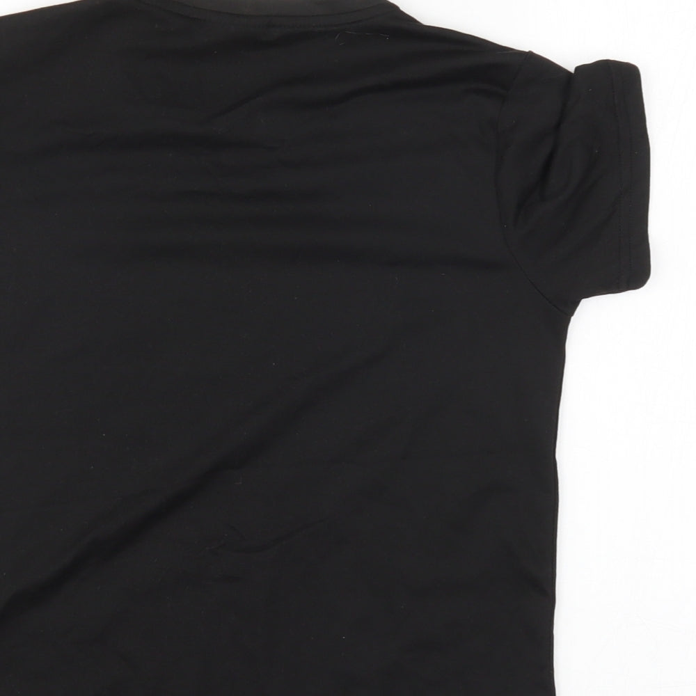 Tap Out Boys Black Basic T-Shirt Size 7-8 Years