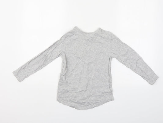 George Boys Grey Pullover Jumper Size 7-8 Years