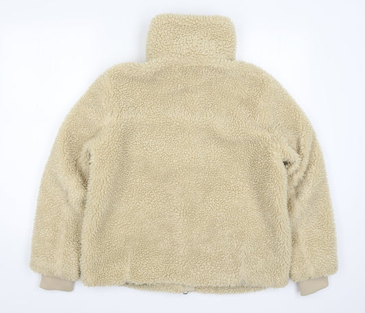 H&M Womens Beige Jacket Coat Size S