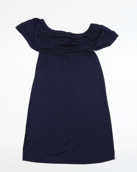 Primark Womens Blue Jersey Slip Dress Size 4