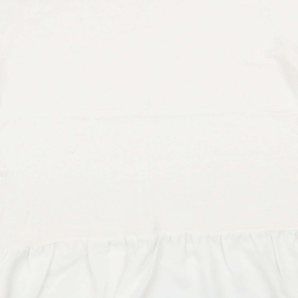 TU Womens White Pullover Jumper Size 14