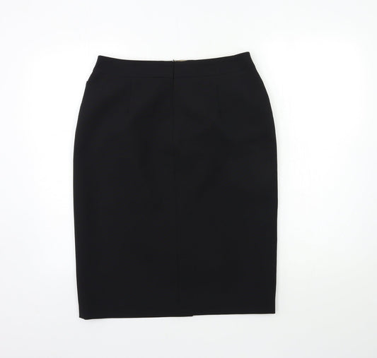 NL Collection Womens Black Straight & Pencil Skirt Size 12