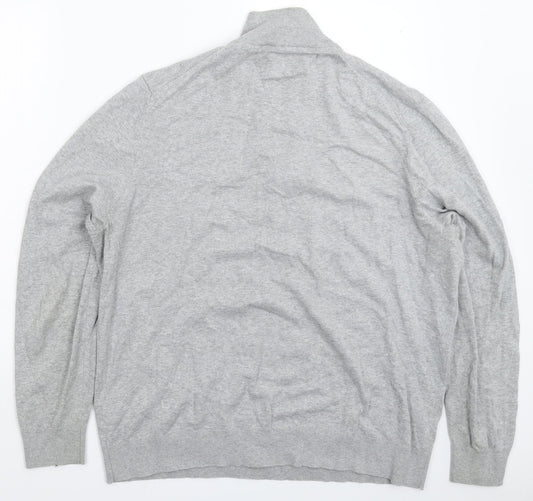 Burton Mens Grey Knit Pullover Jumper Size XL