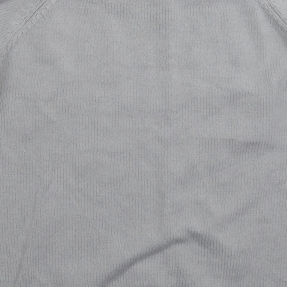 Preworn Womens Grey Knit Pullover Jumper Size M