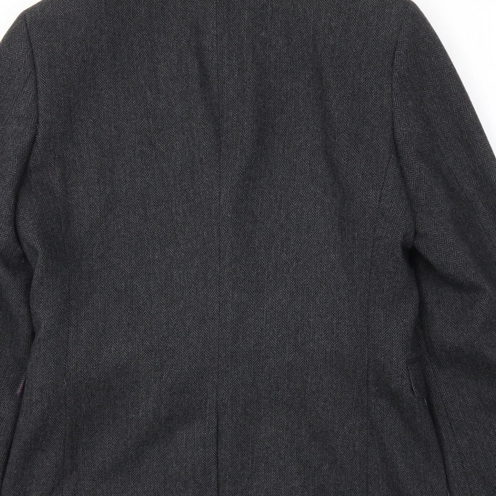 Cedar Wood State Mens Grey Jacket Blazer Size S