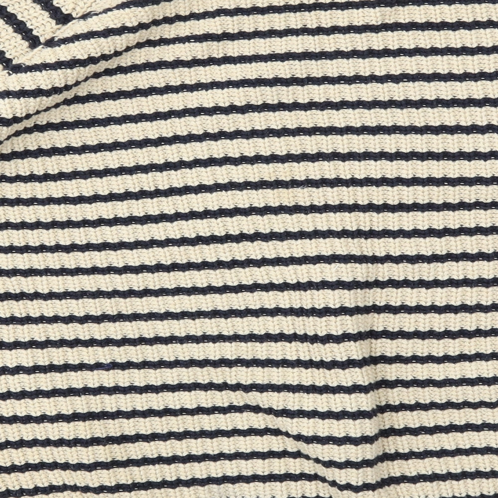 River Island Womens Multicoloured Striped Pullover Jumper Size 14