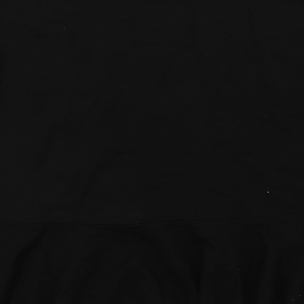 H&M Womens Black A-Line Skirt Size S
