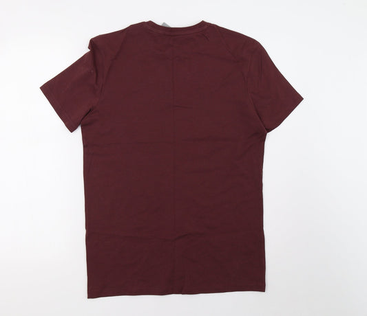 saisnburys Mens Red T-Shirt Size S