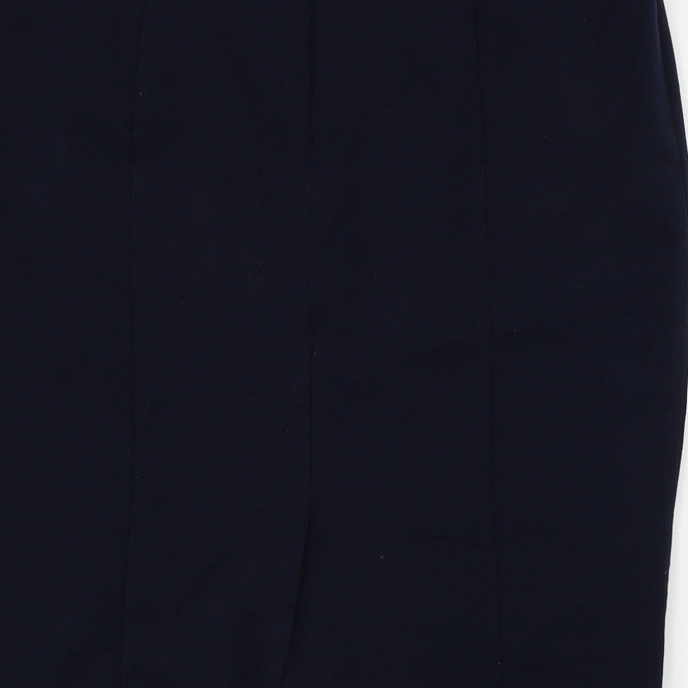 Marks and Spencer Womens Blue Bandage Skirt Size 34 in