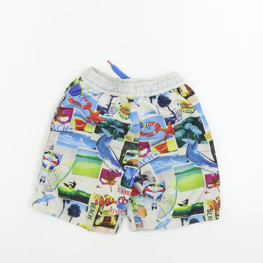 NEXT Boys White Bermuda Shorts Size 2-3 Years