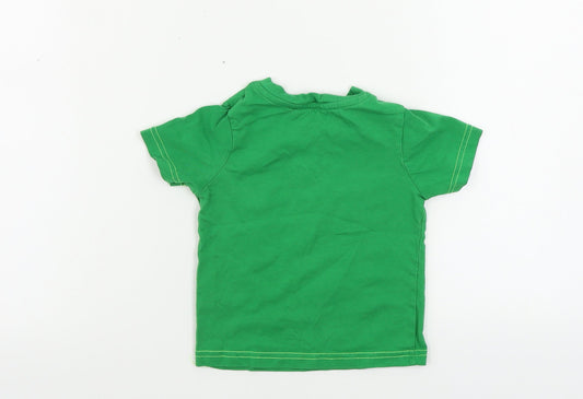 George Boys Grey Basic T-Shirt Size 12-18 Months - Christmas T Shirt
