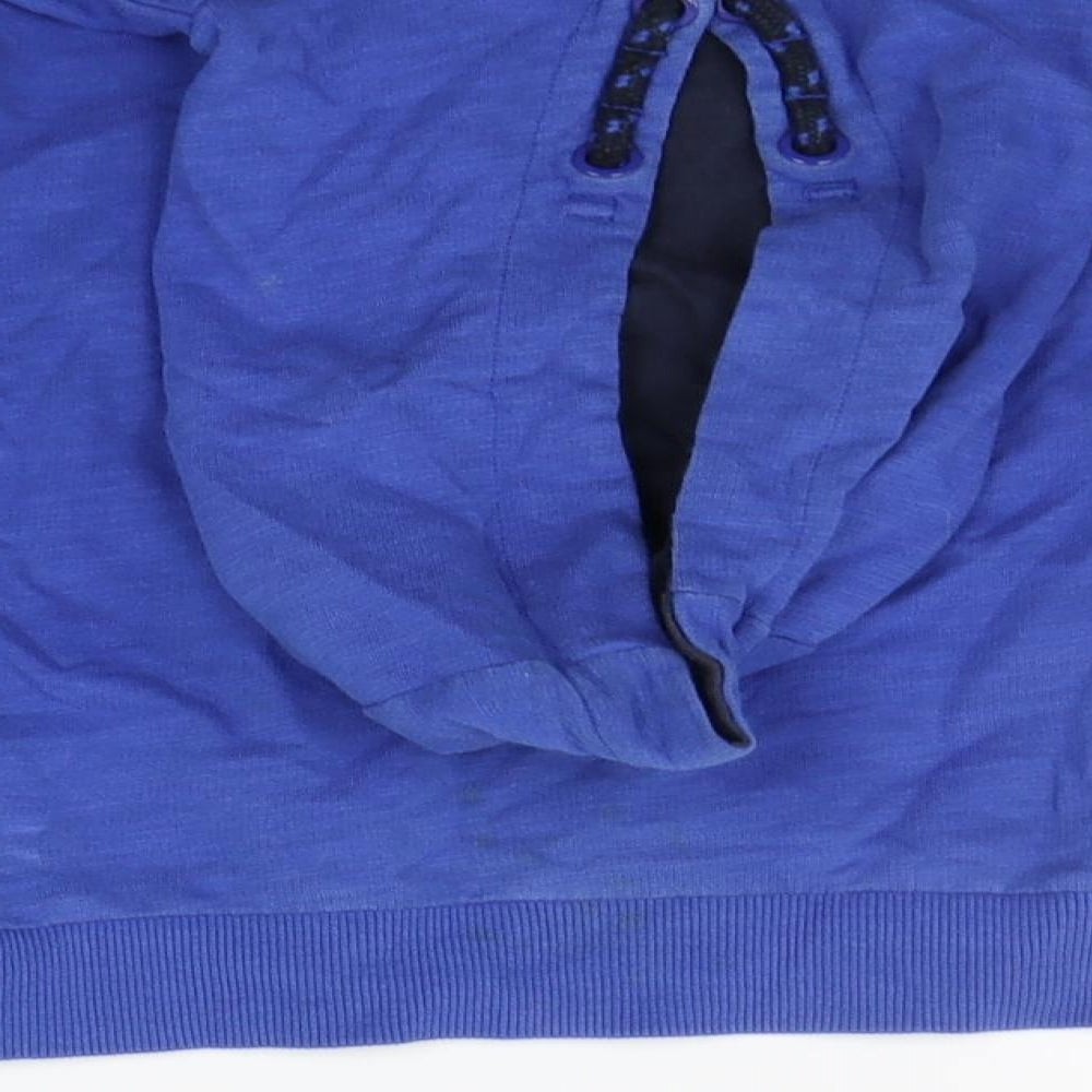 George Boys Blue Pullover Hoodie Size 7-8 Years