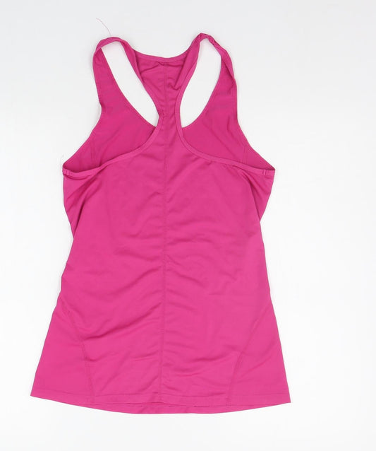 TCA Womens Pink Basic Tank Size M