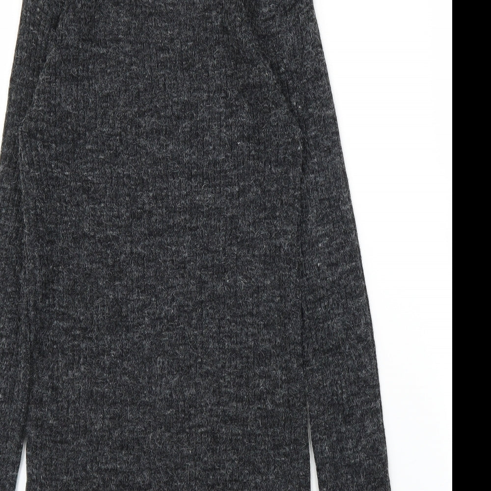 Brave Soul Womens Grey Pullover Jumper Size S